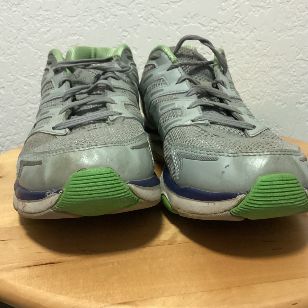Abeo Sydney Womens Gray‎ Green Vibram Athletic Walking Running Shoes Size 10 - Picture 11 of 16